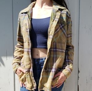 deconstructed shirt jacket